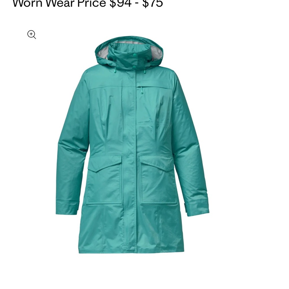 Patagonia Women's Torrentshell City Coat in Teal